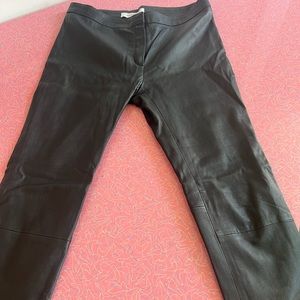Valentino Low Rise Leather Pants Size 6 - Never Worn